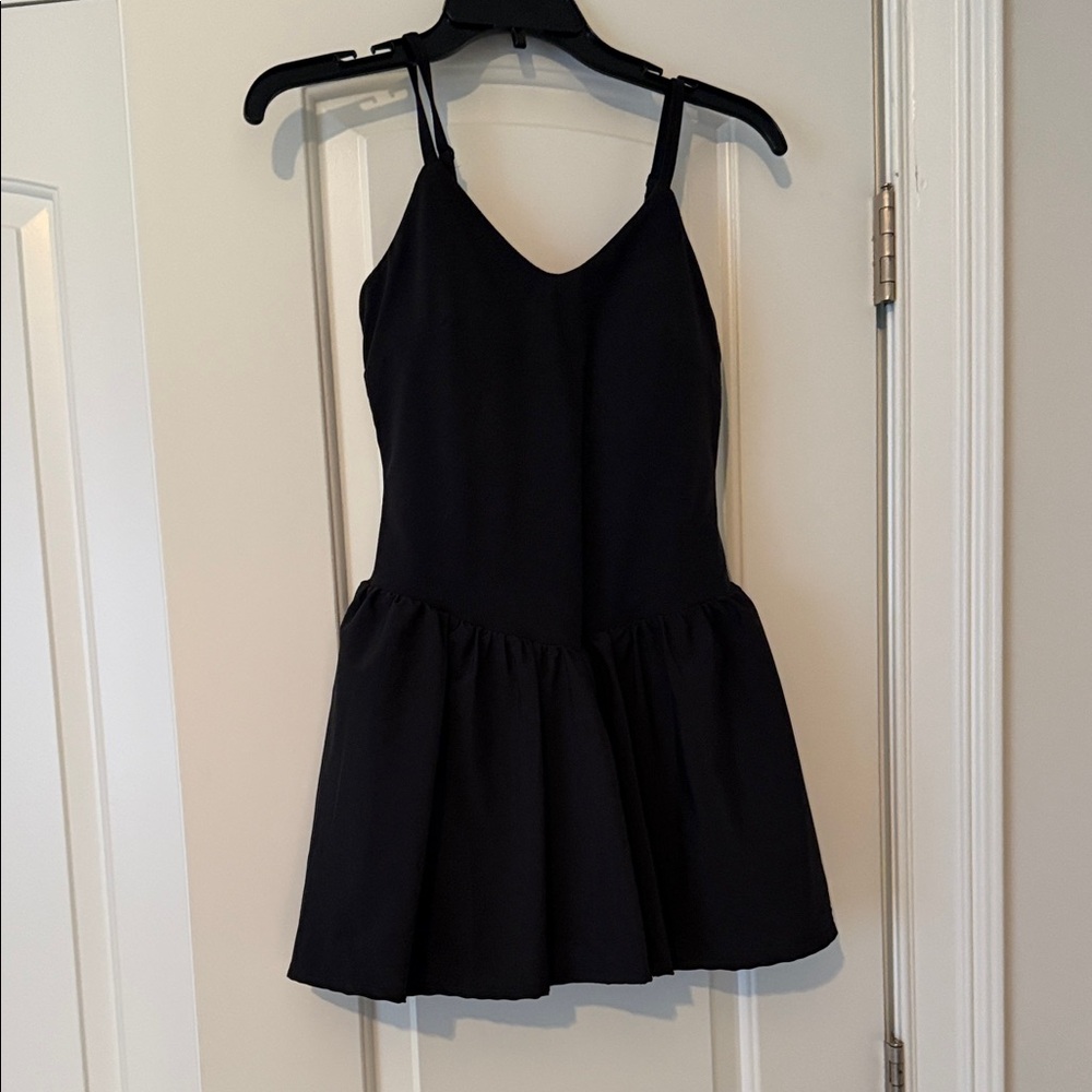 JoyLab Black Sleeveless Athletic Dress